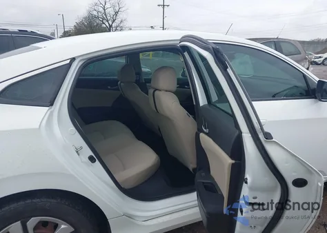 2017 Honda Civic Lx из США, поврежденный, VIN 19XFC2F5XHE048060